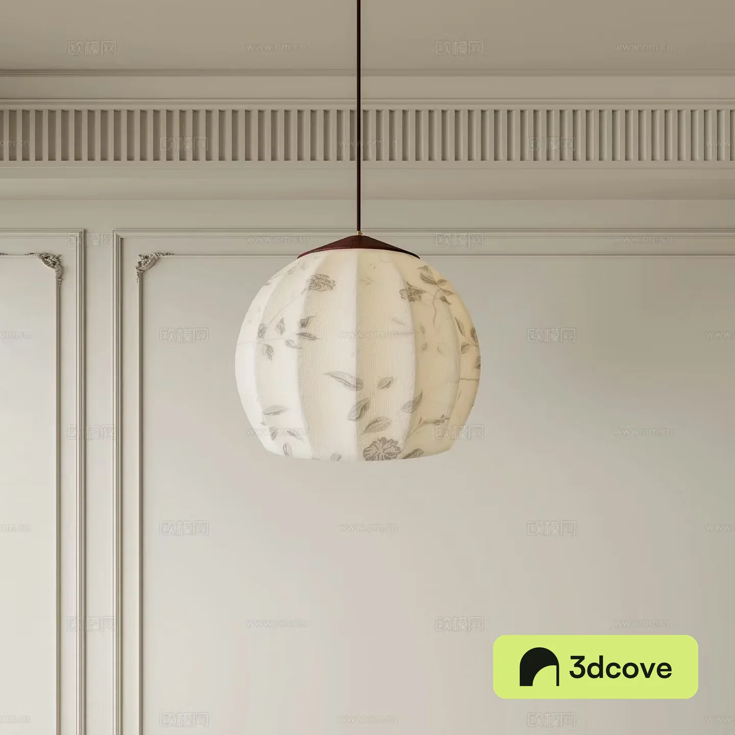 French Chandelier Chestnut Chandelier