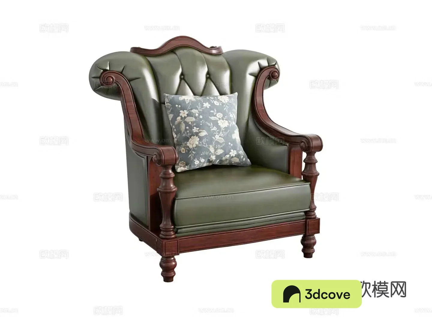 Single sofa armrest sofa