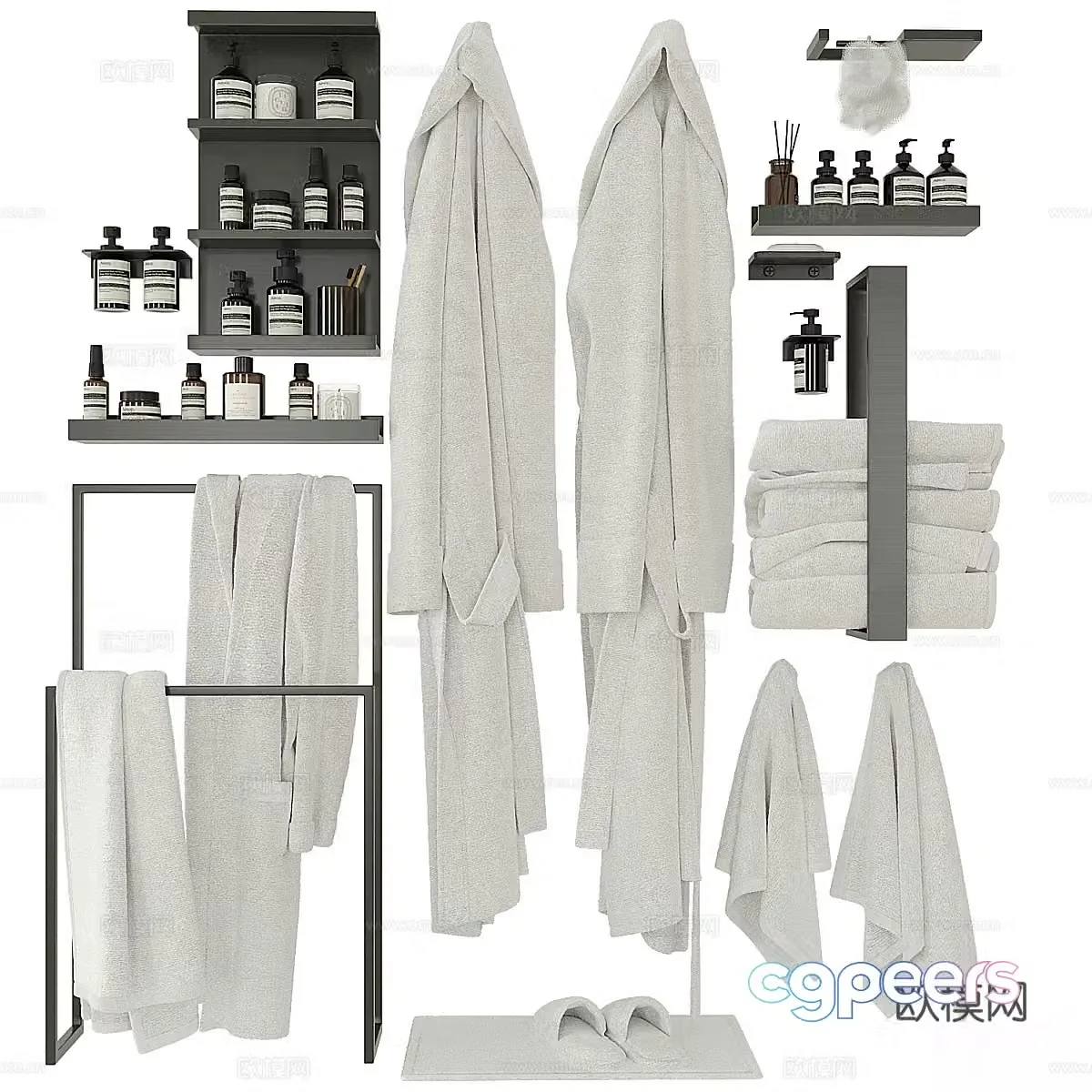 Towel 3d model