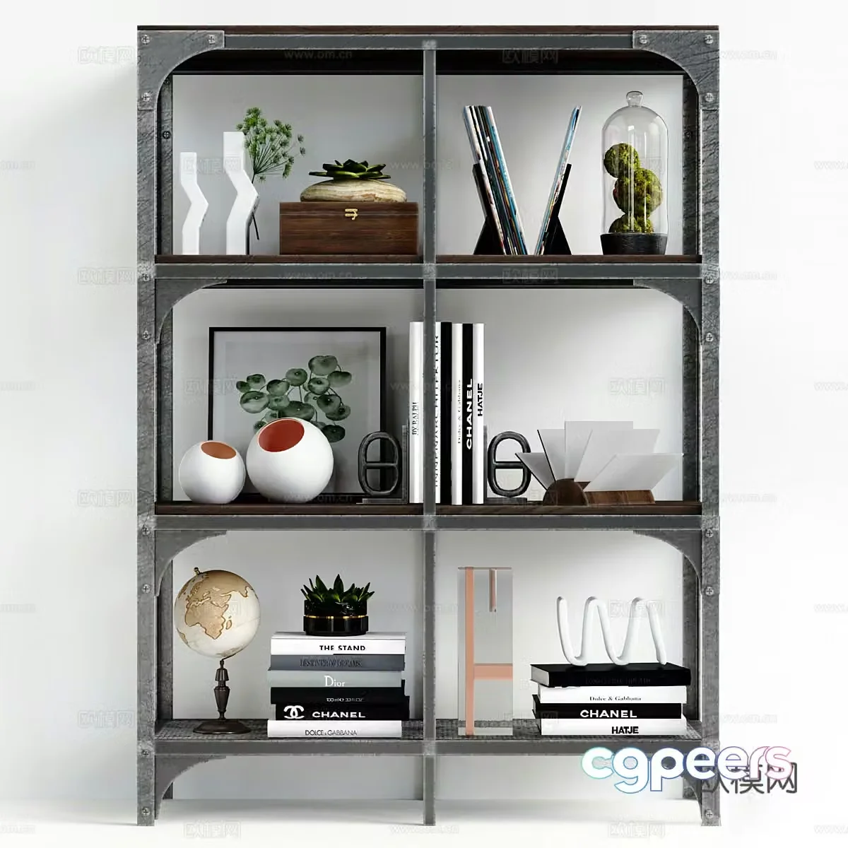 3D model of shelf