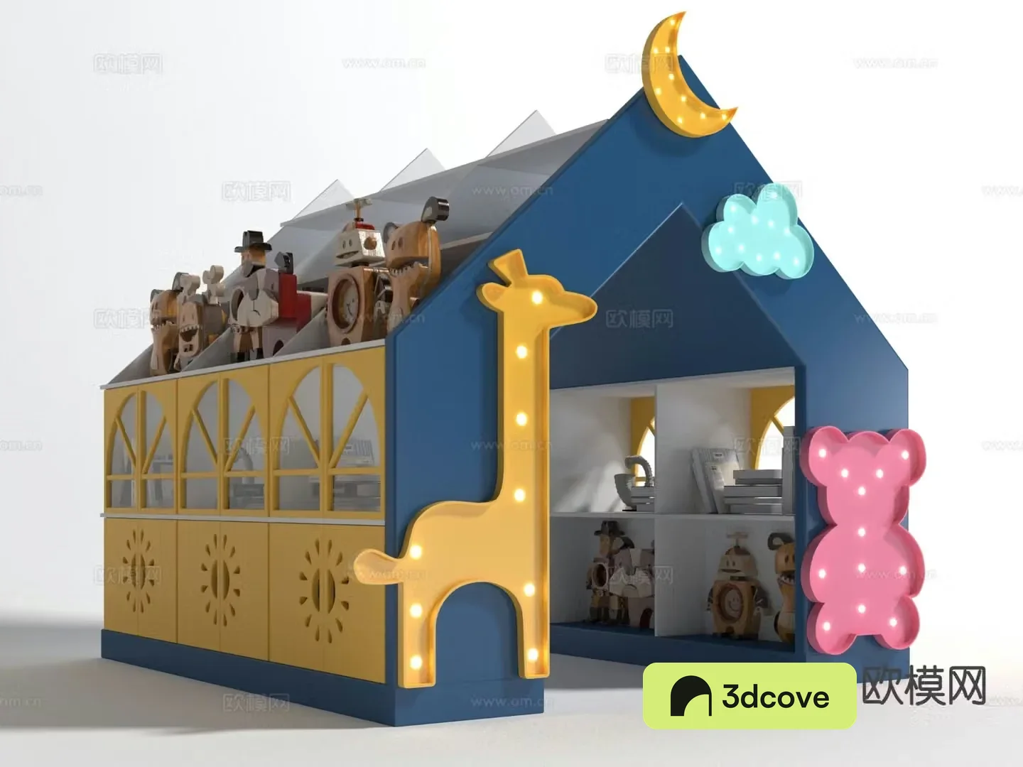 Children’s cabinet toy cabinet storage cabinet