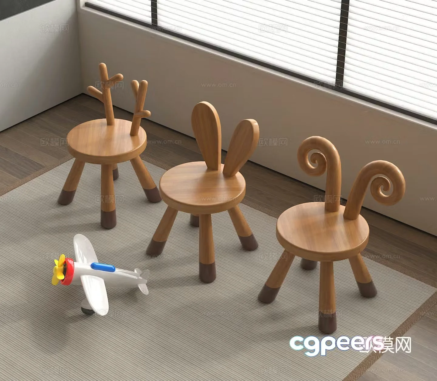 Children’s chair 3d model