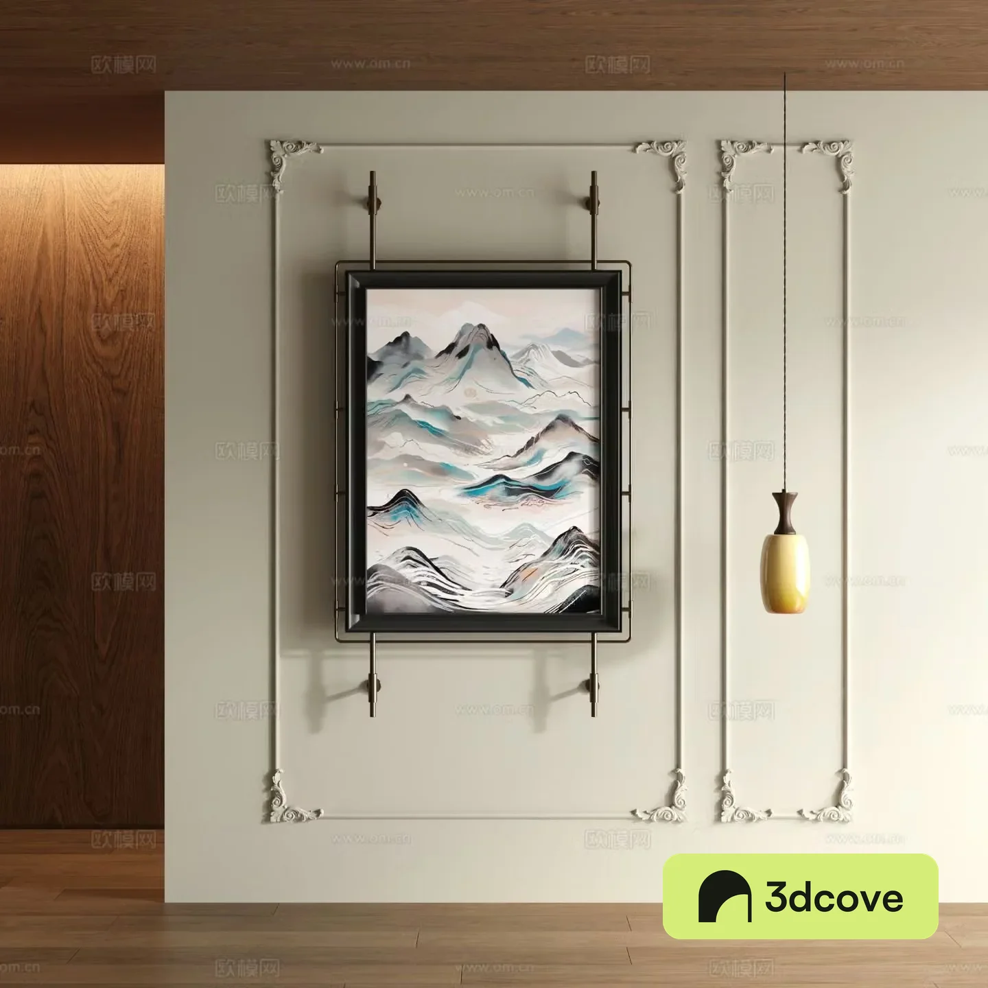 New Chinese style landscape painting decorative painting