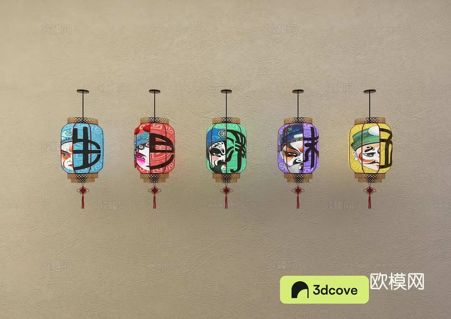 New Chinese style lantern national trend lantern drama lantern