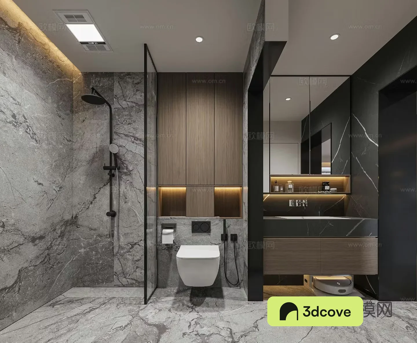 Modern bathroom