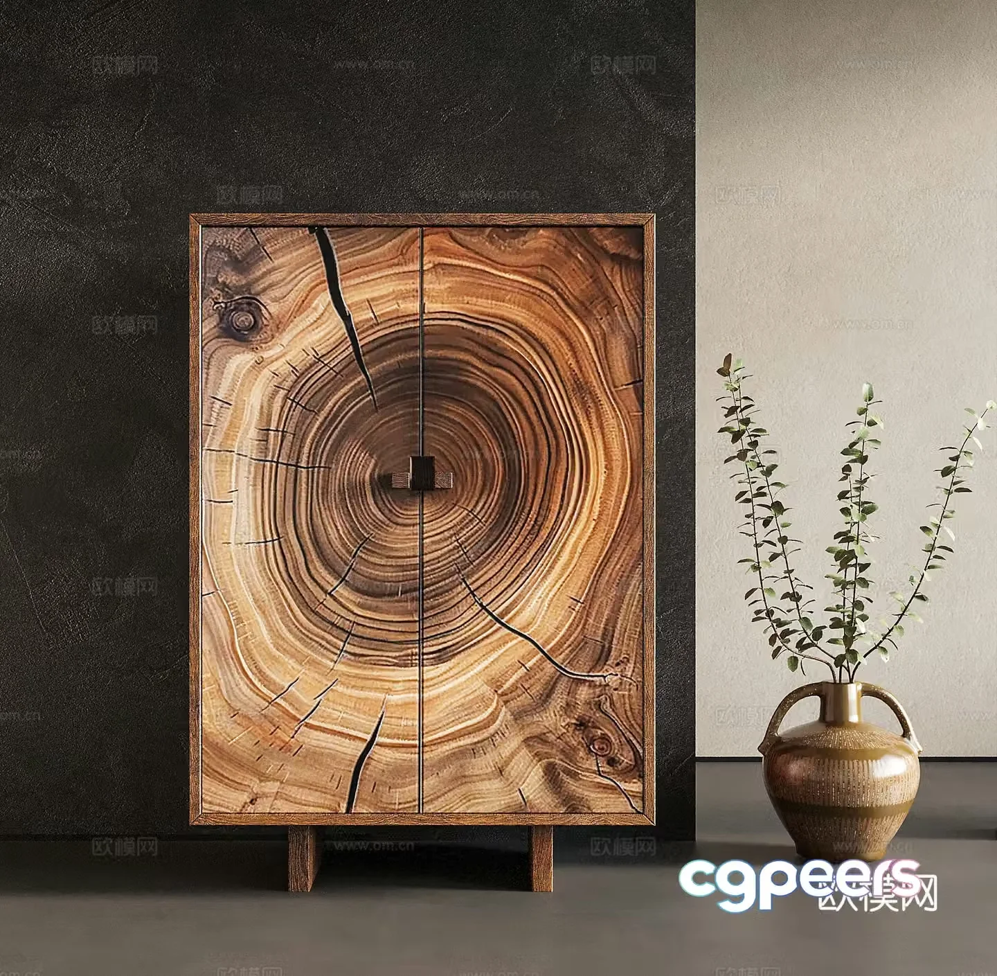Wasabi Wind Entrance Cabinet 3D Model