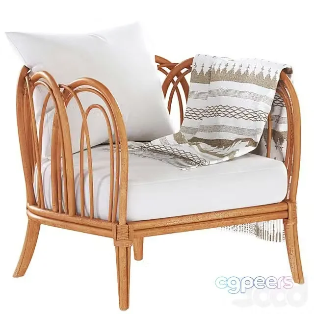 3ds Max Free – Melody Rattan Chair