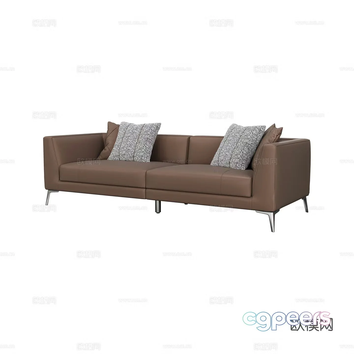 Modern love sofa 3d model