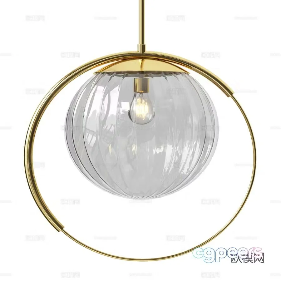 Chandelier Restaurant Chandelier 3d Model