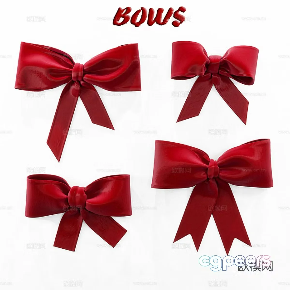 bow tie 3d model