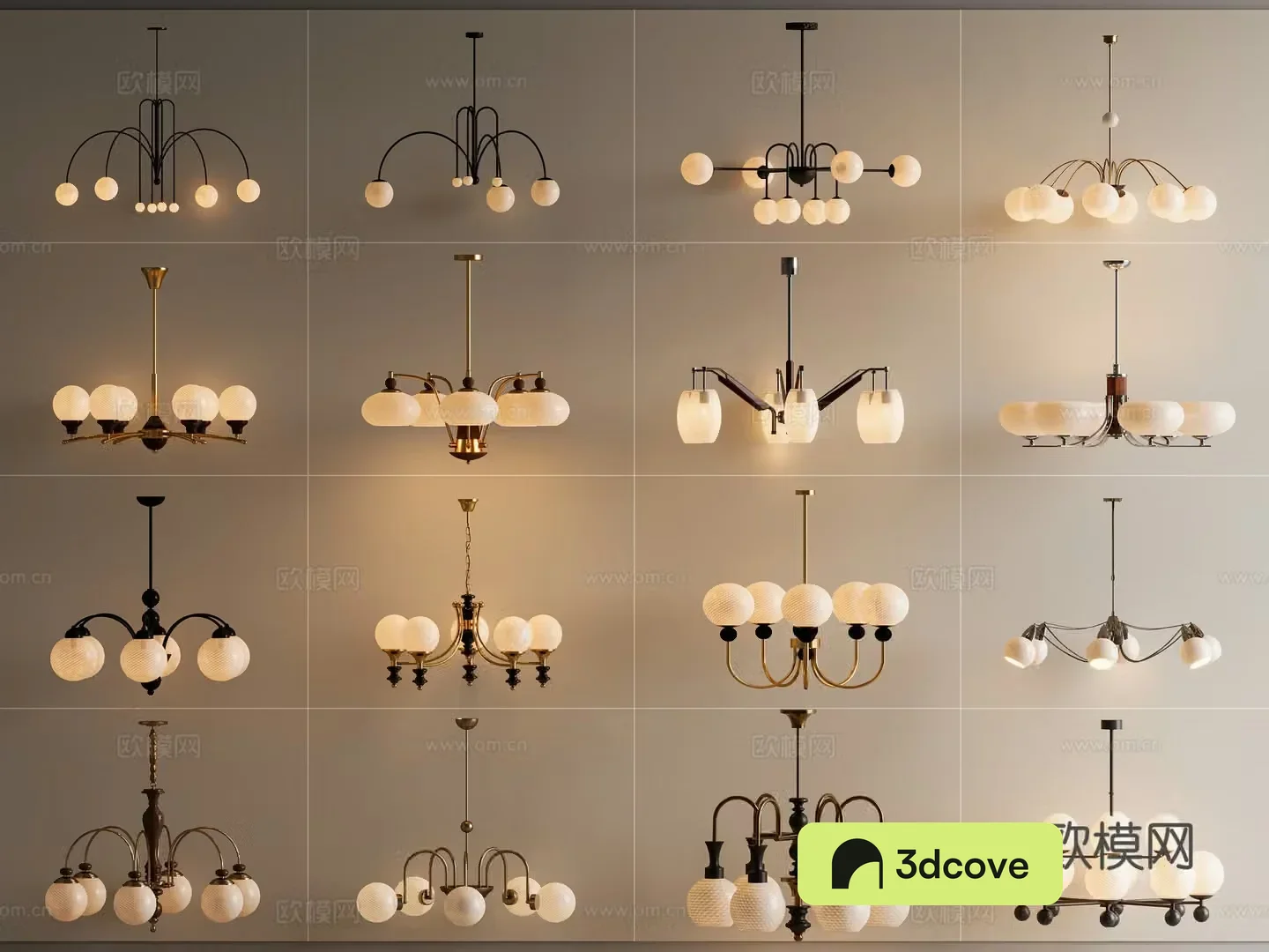 Medium vintage chandeliers French vintage chandeliers Multi-head chandeliers Lantern chandeliers Chandelier Combination