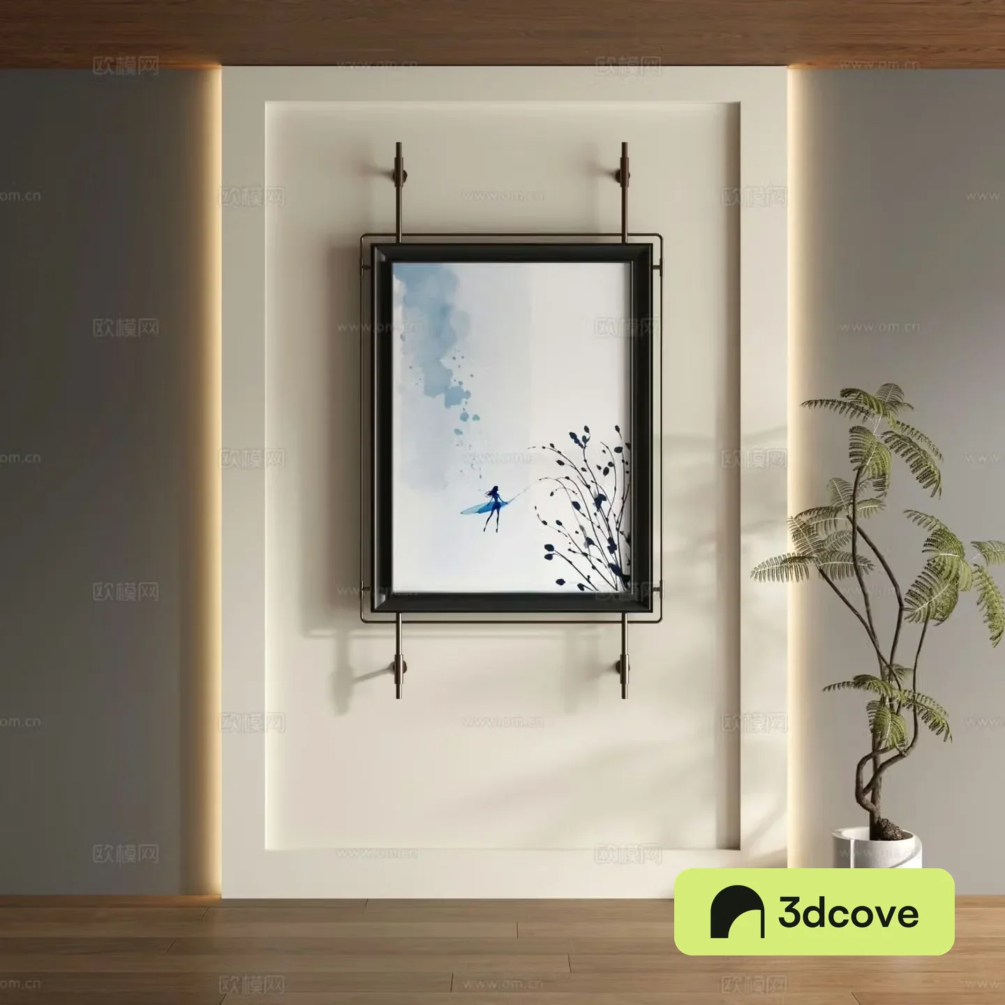 New Chinese style decorative painting ink painting hanging painting