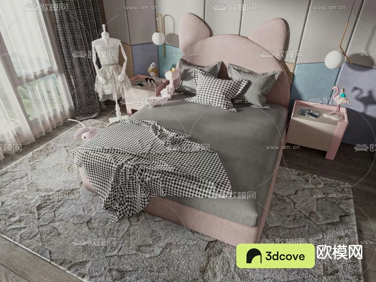Modern children’s bed