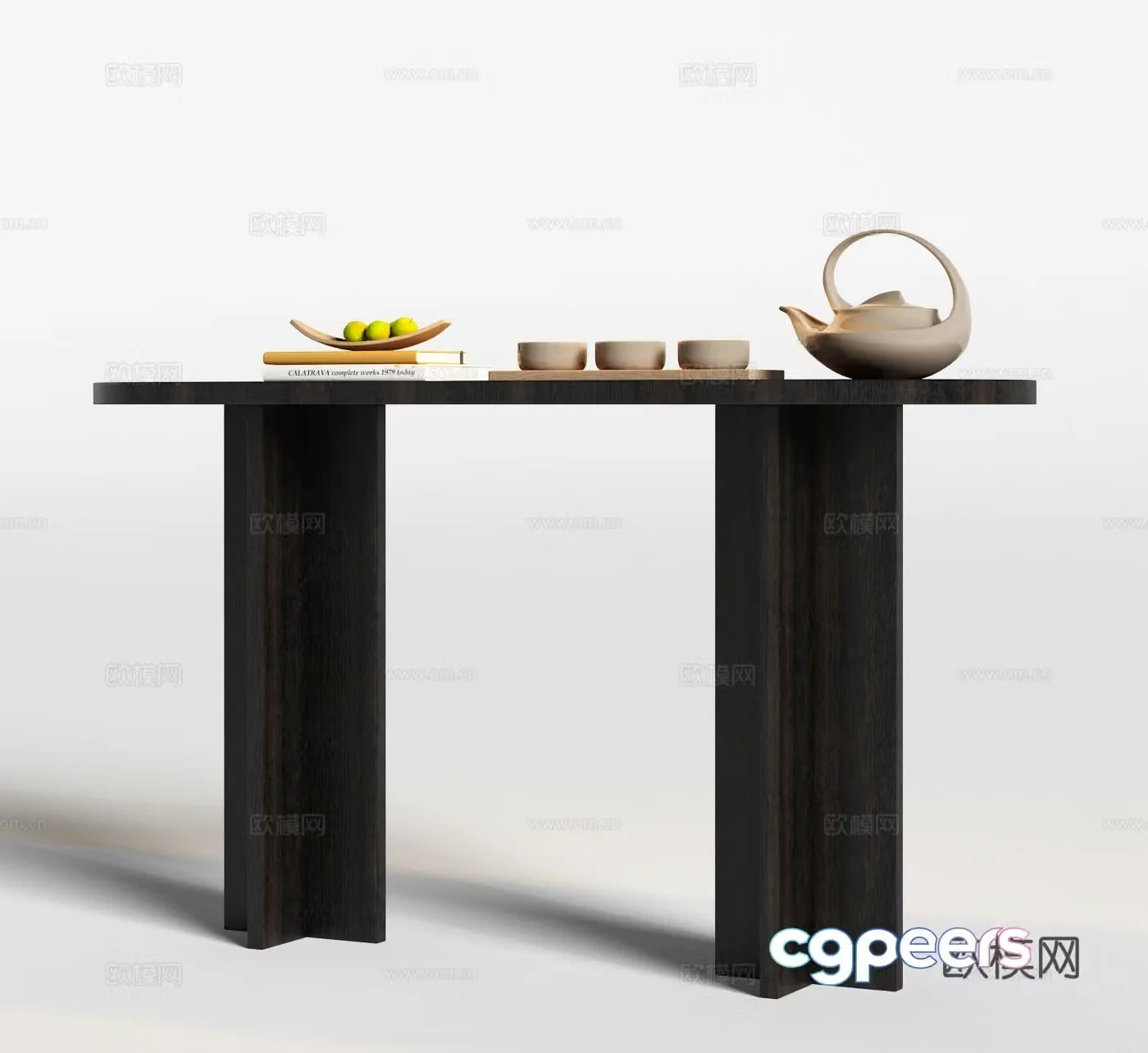 Modern entrance cabinet 3D model
