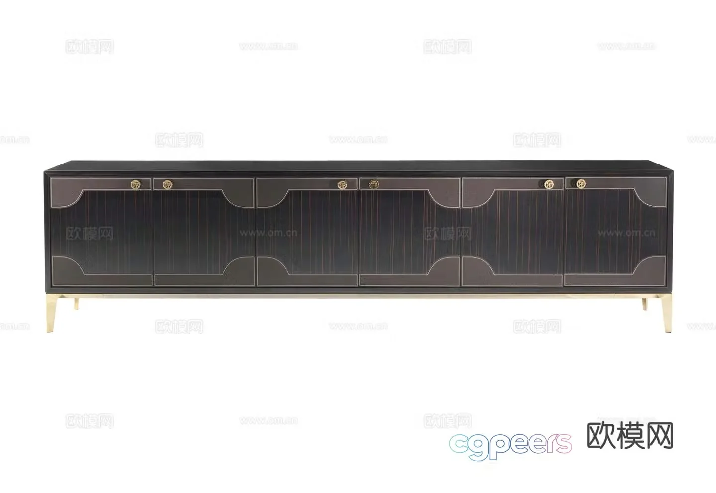 VittoriaFrigerio MOBILI TV cabinet 3d model