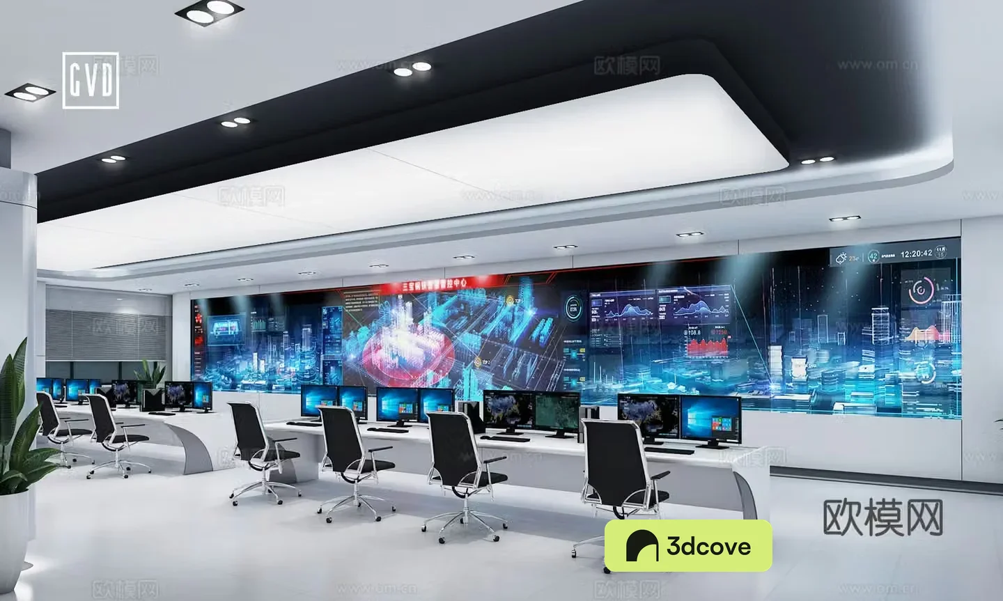 Modern Management and Control Center Scheduling and Command Center Digital Intelligence Center Smart Center Iron and Metallurgy Monitoring