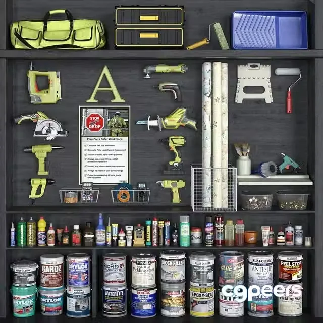 3ds Max Free – Hand Tools Set 10