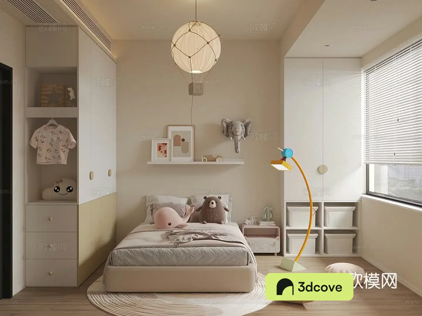 Modern children’s room Children’s bedroom Children’s master bedroom