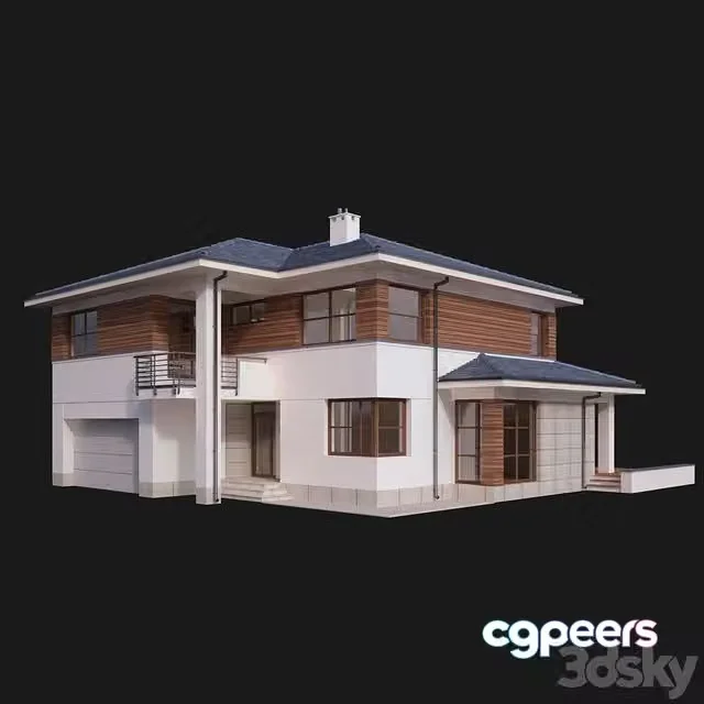 3ds Max Free – Villa house