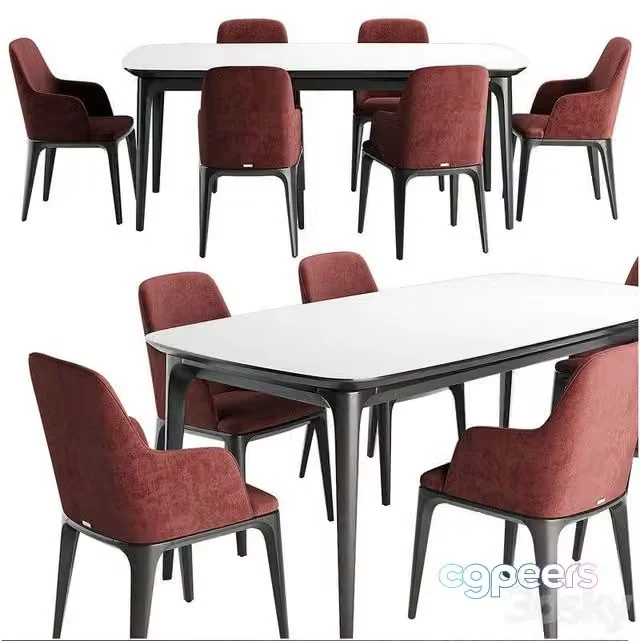3ds Max Free – Play table and chair
