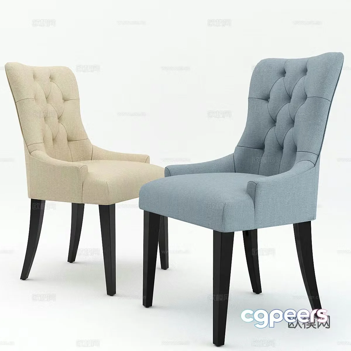 Dining chair 3d model