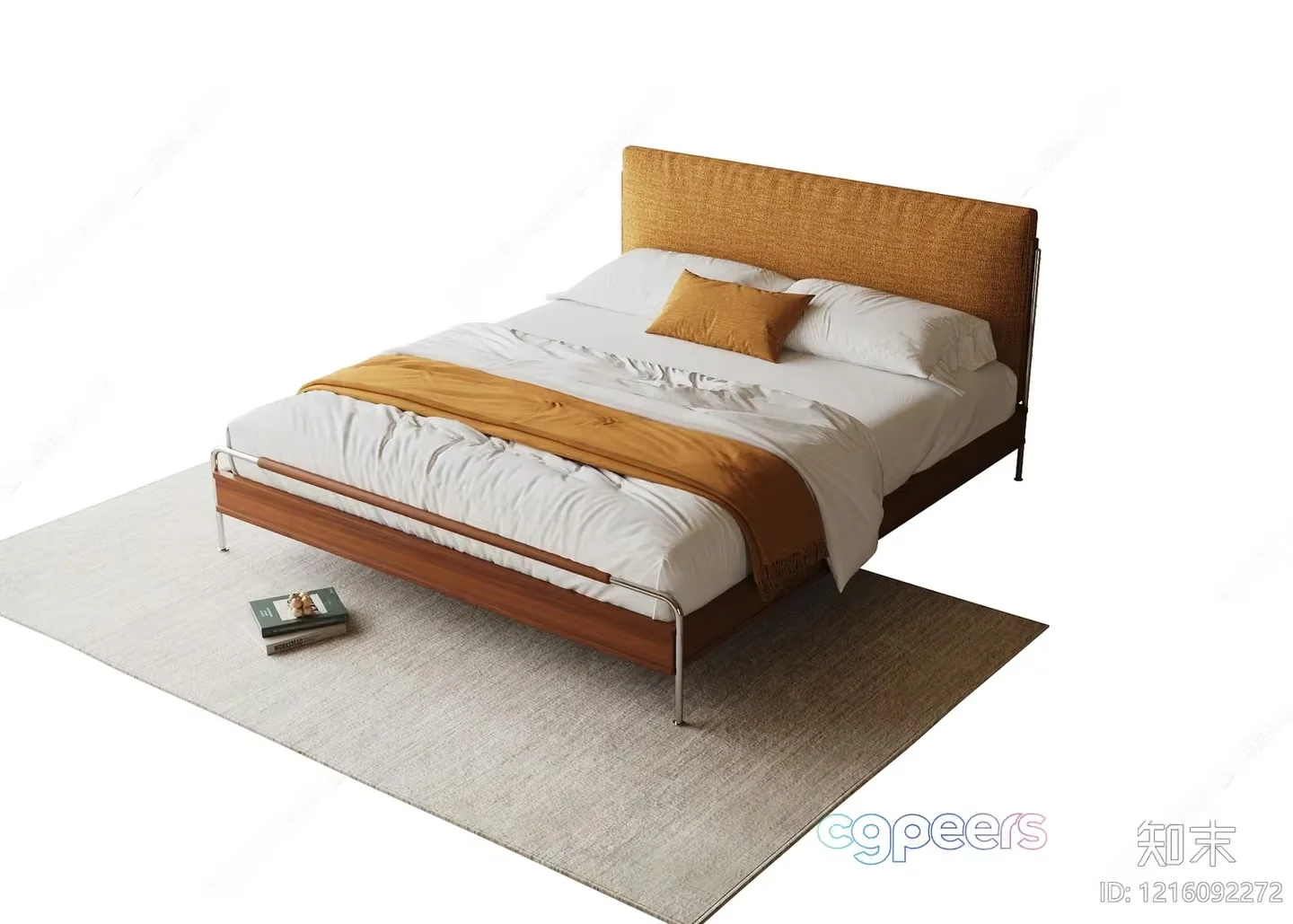 Cozy Bedroom 3D Model – 14048 – VRAY Render