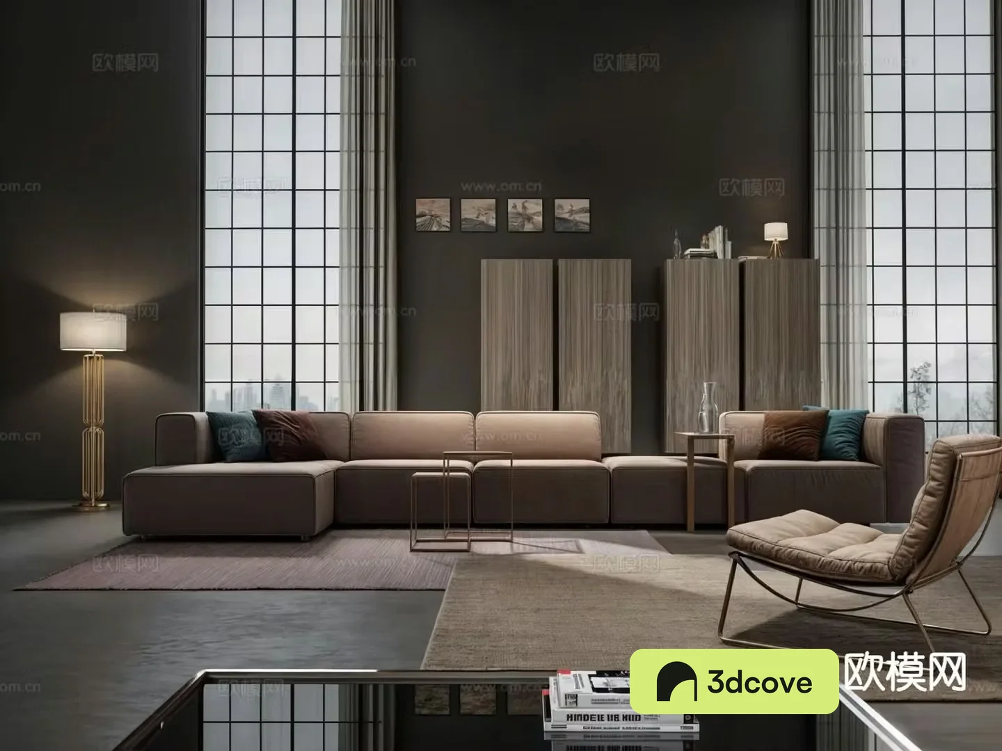 Italian sectional sofa