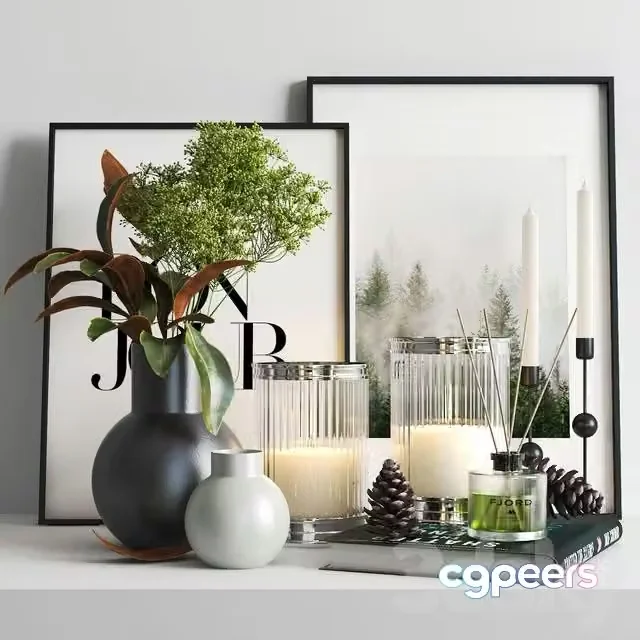 3ds Max Free – Decor set 500