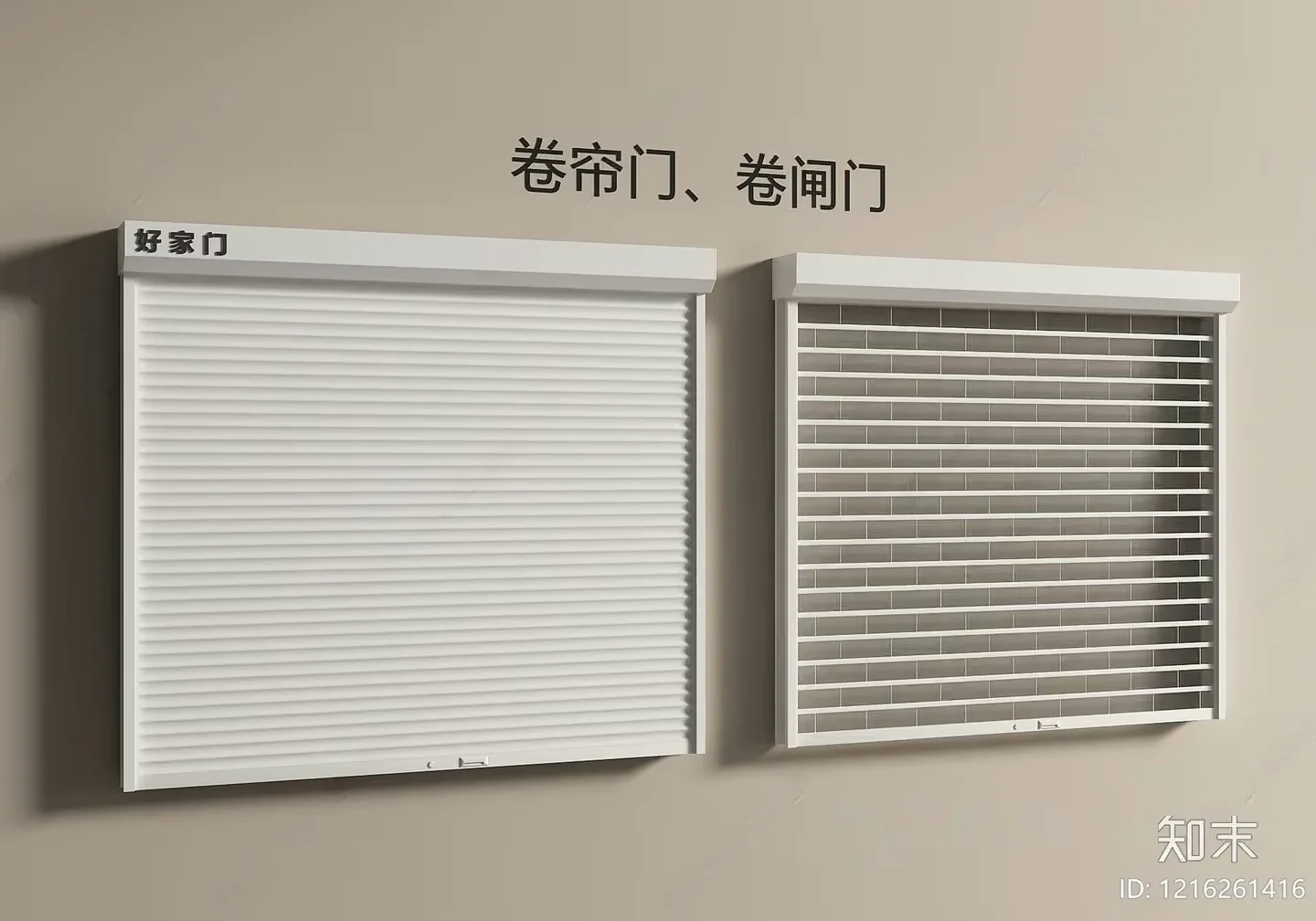 A Window With Blinds 3D Model – 12595 – VRAY Render