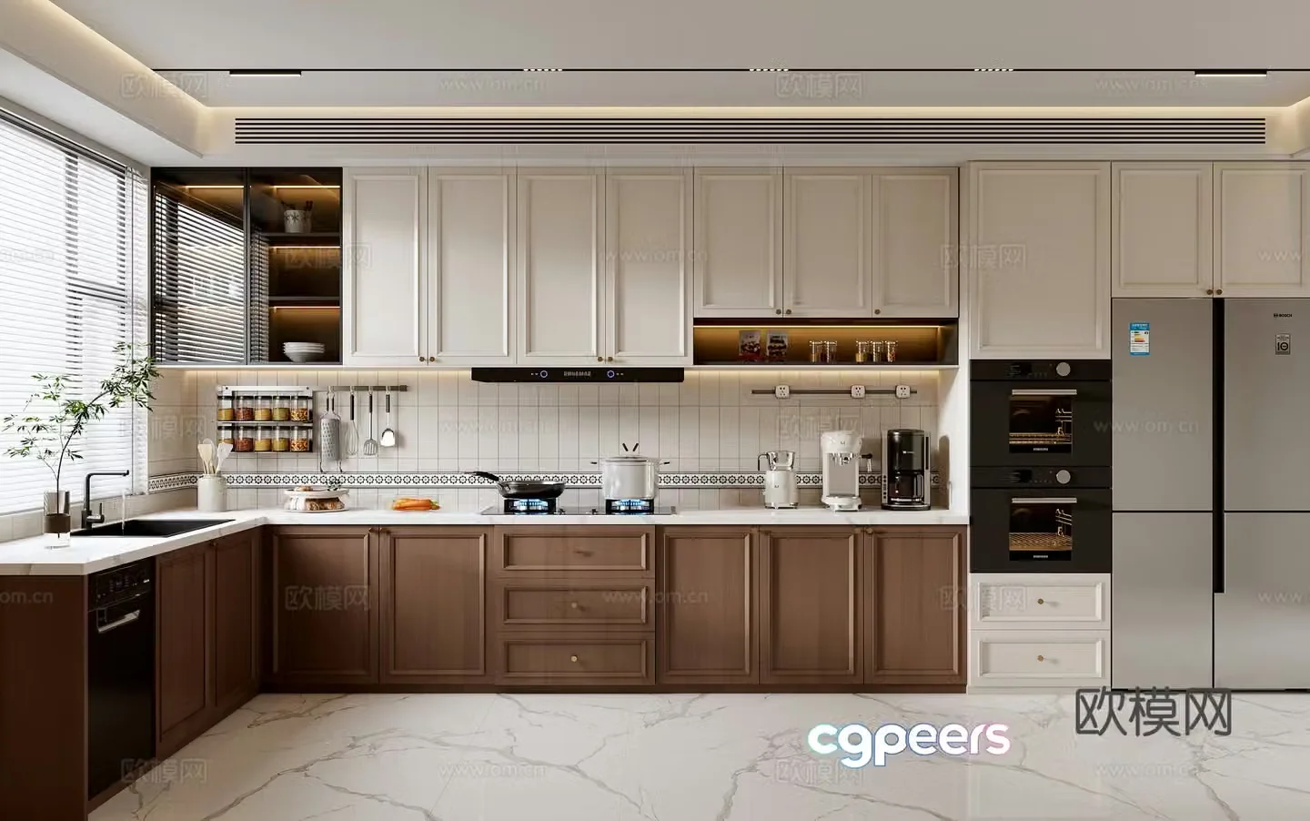 French kitchen 3d model