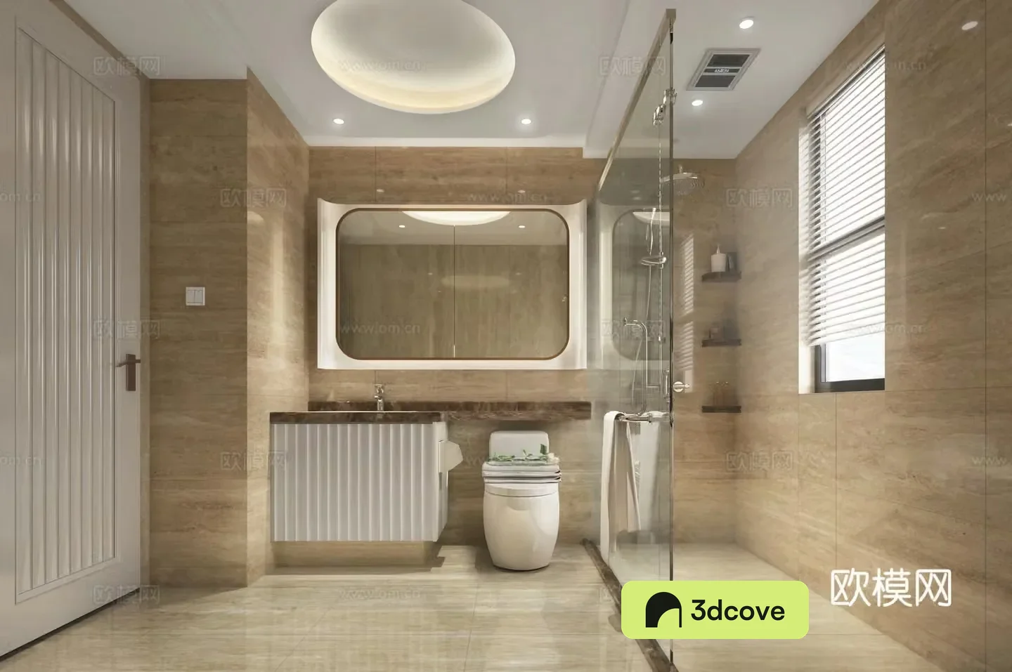 Modern bathroom