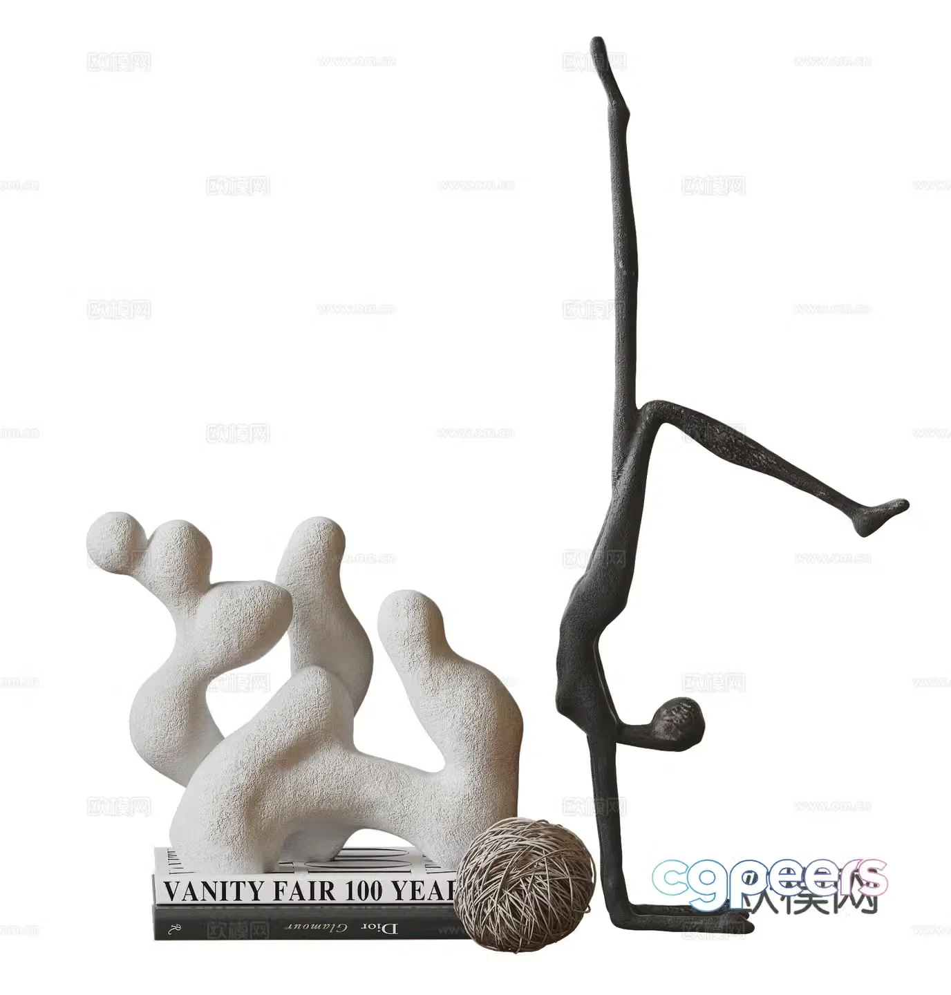 Modern sculpture 3d model