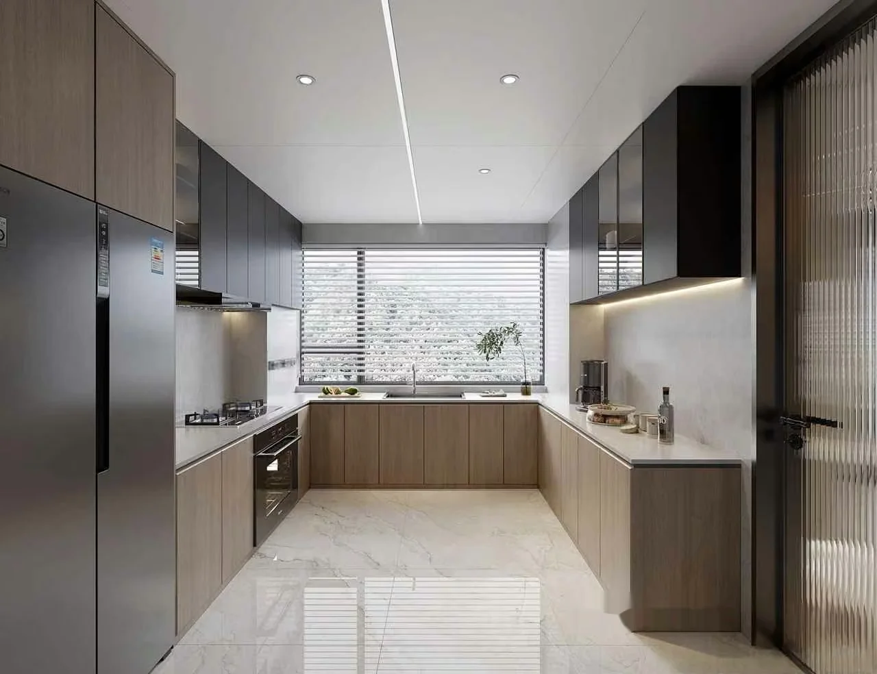 Modern Kitchen 3D Model – 1748 – CORONA Render