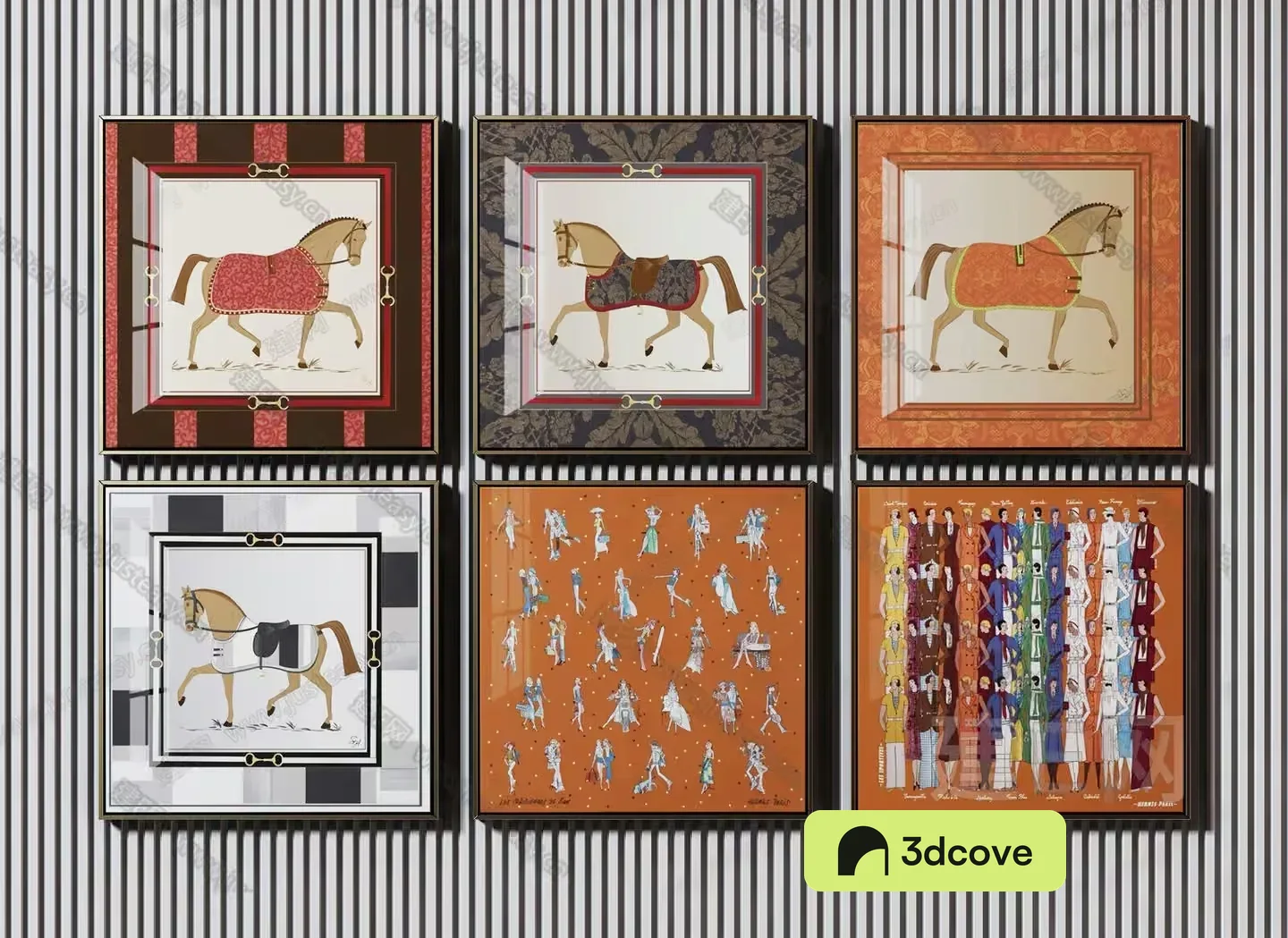 Artwork Of Horses