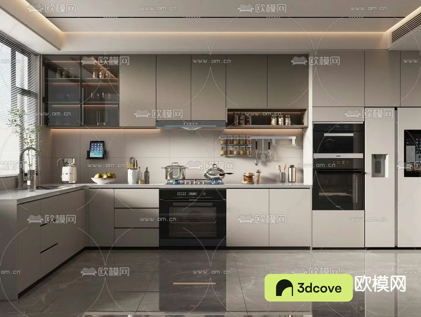 Modern kitchen cabinet