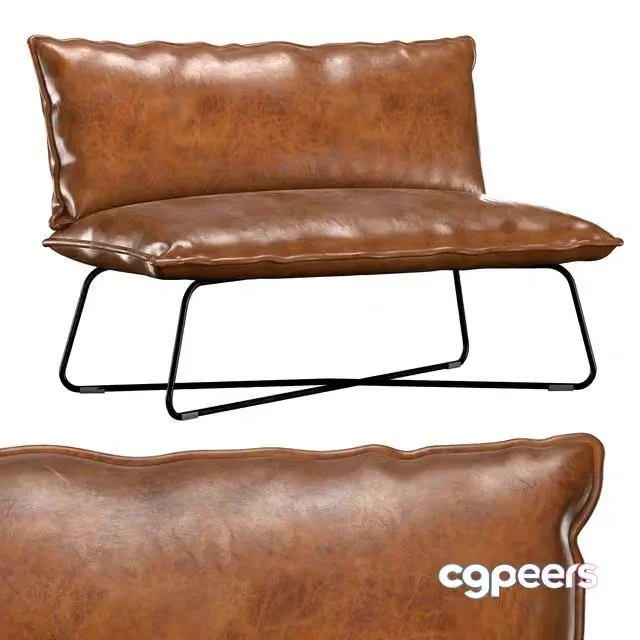 3ds Max Free – Double armchair