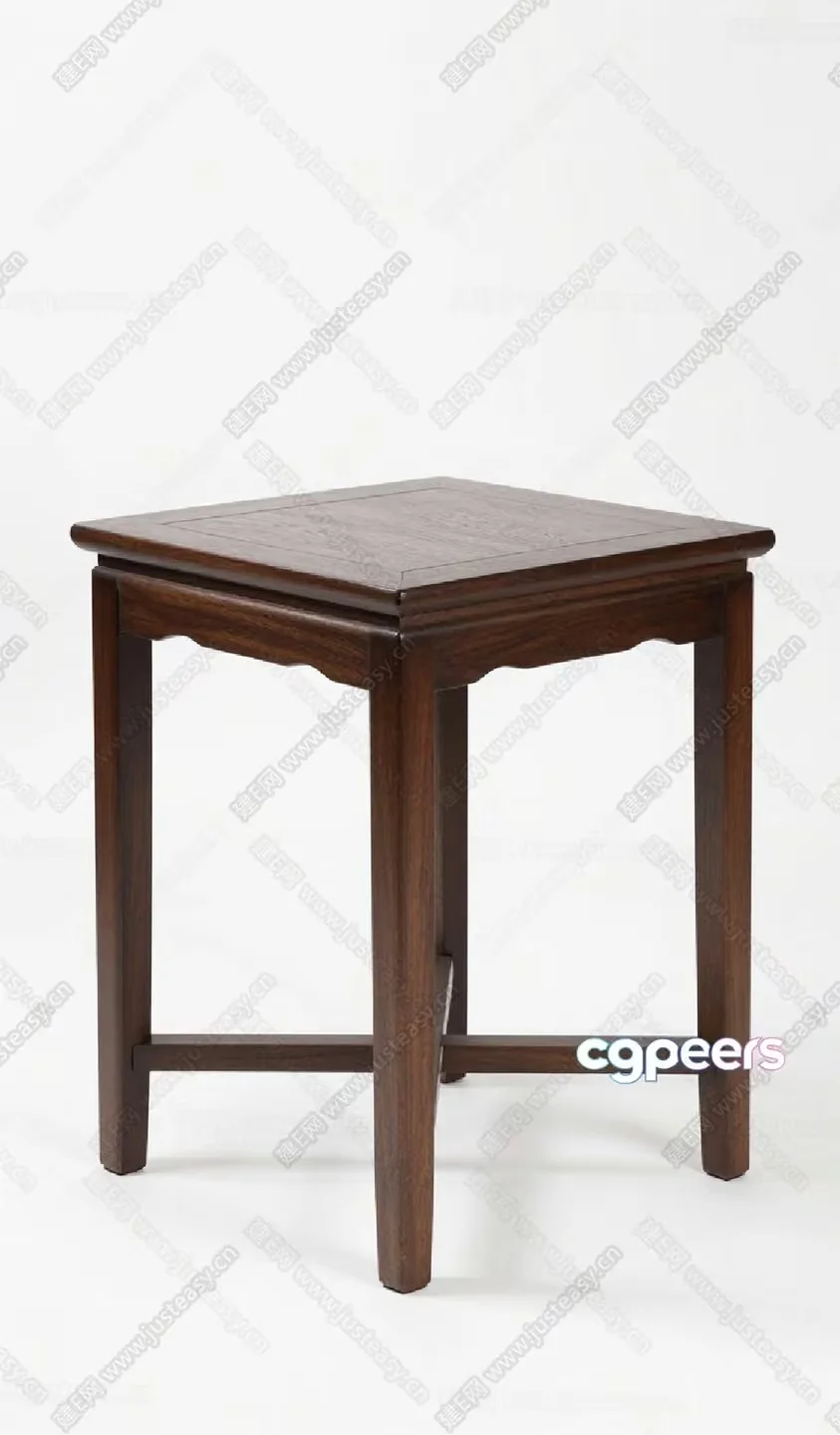 A Wooden Table 3D Model – 8520 – VRAY Render