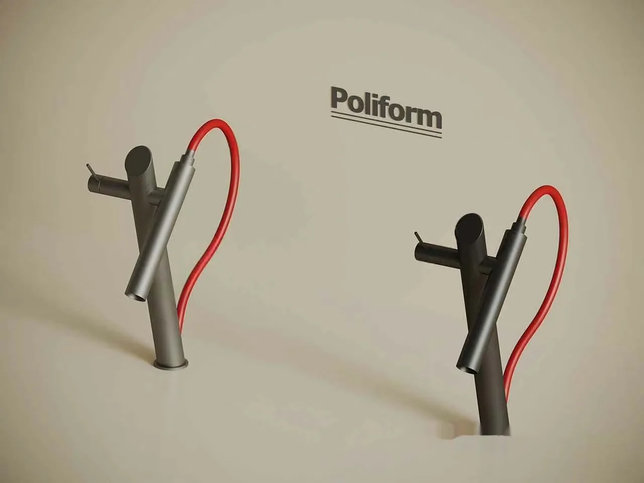Modern Poliform Faucets 3D Model – 1056 – VRAY Render