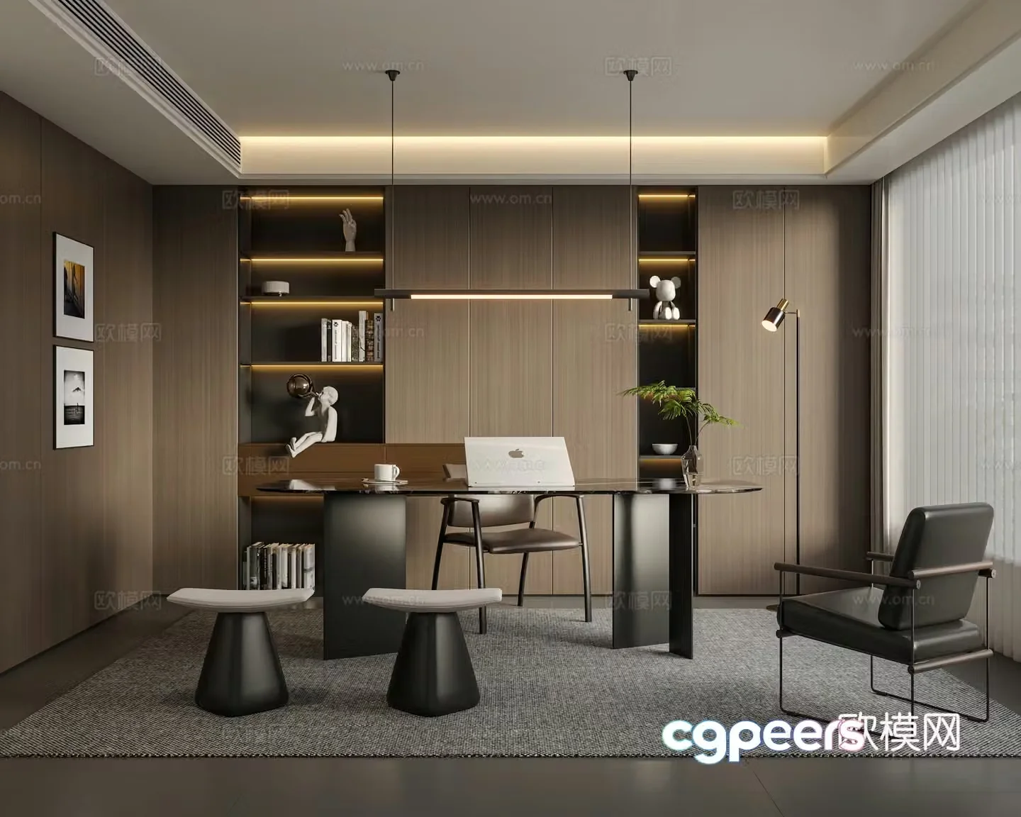 Italian study 3D model