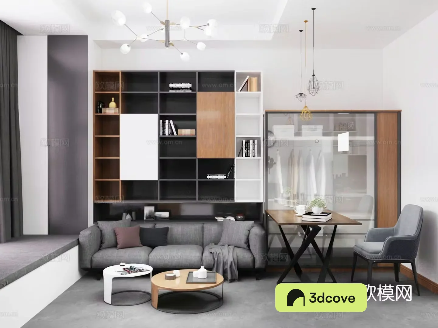 Nordic bachelor apartment