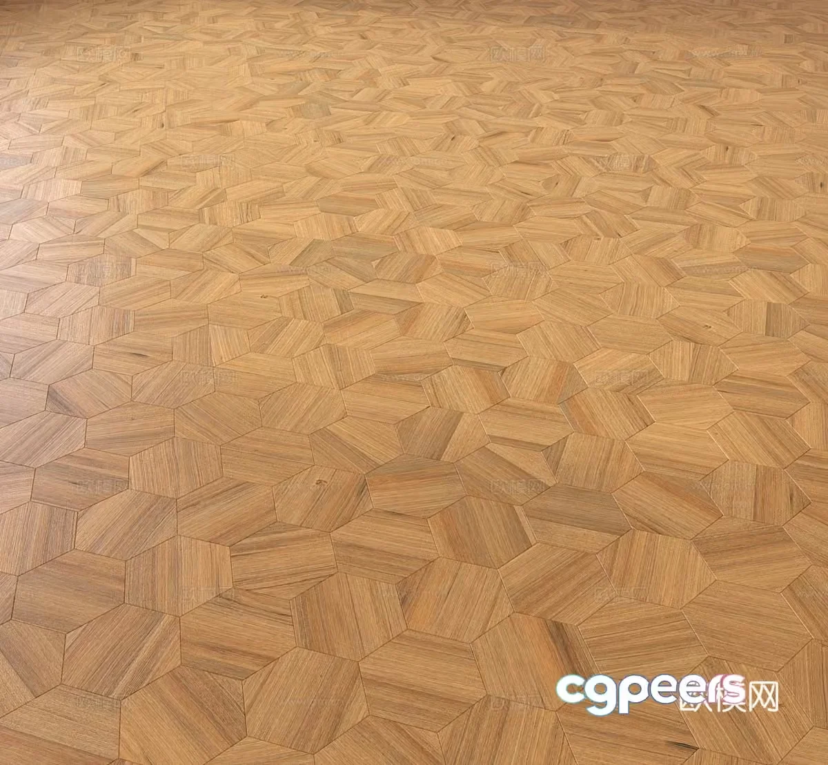 Medium parquet wood flooring retro parquet wood flooring 3d model