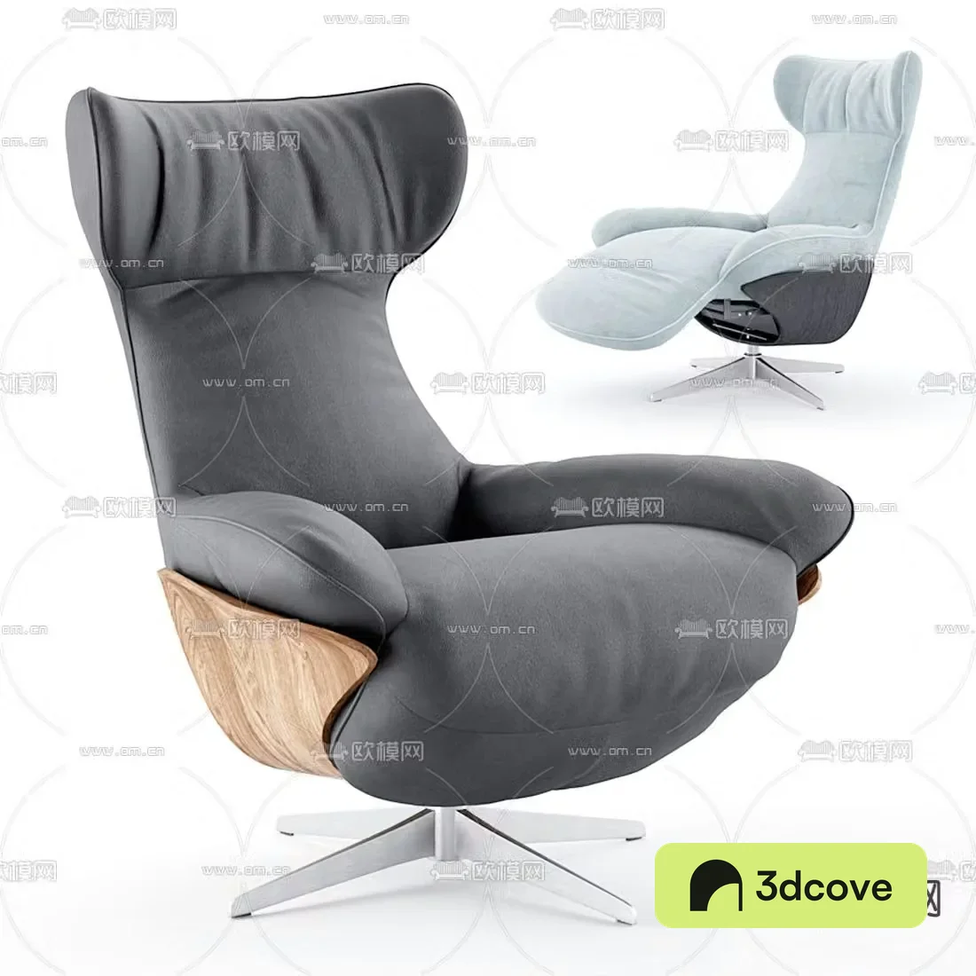 Natuzzi lounge chair