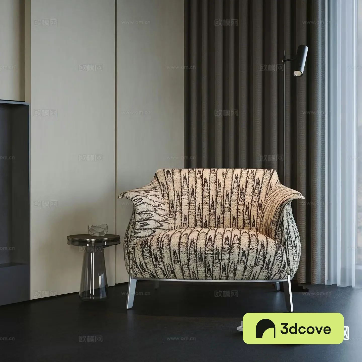 Modern armchair lounge chair