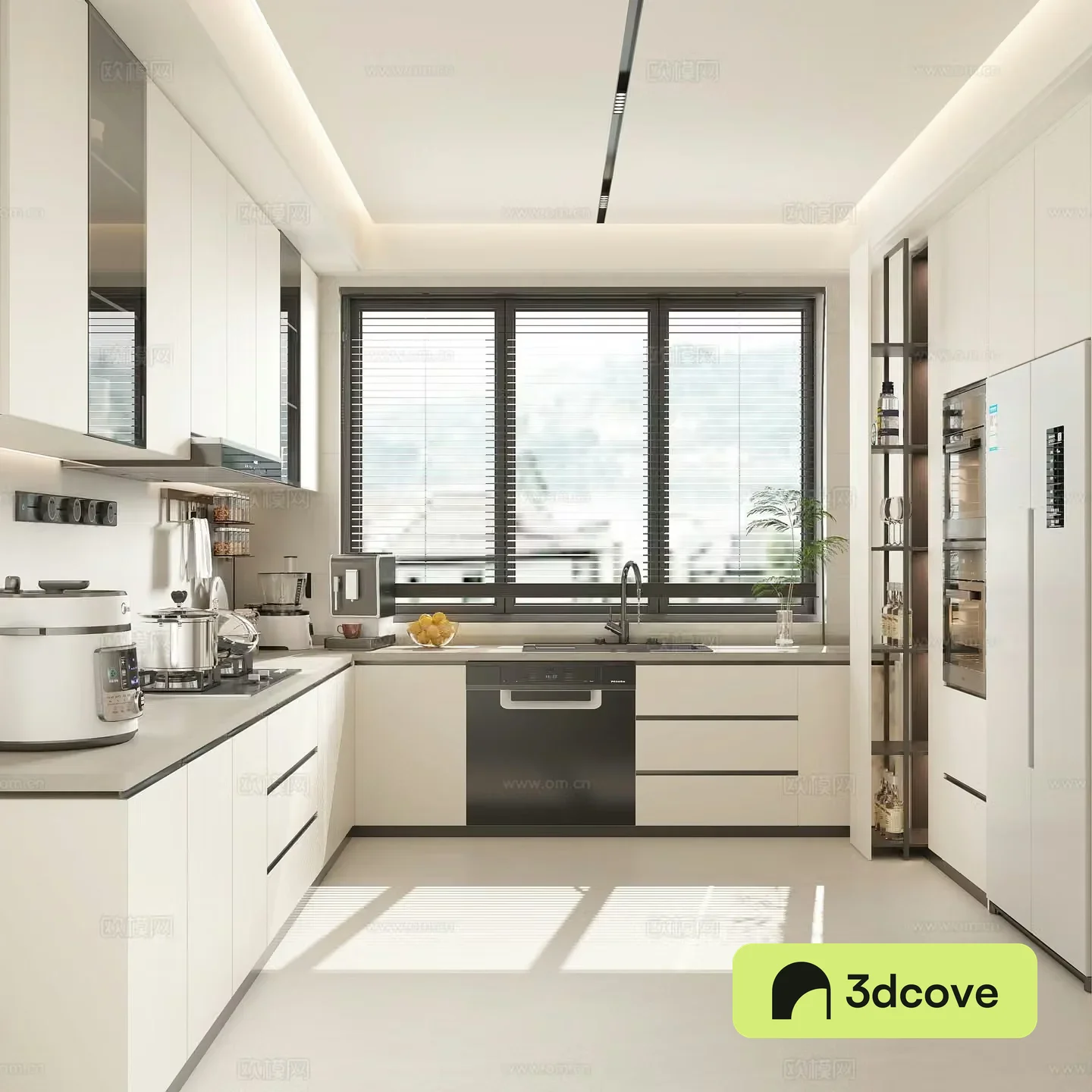Modern cream kitchen