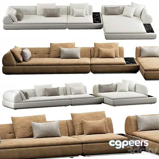 3ds Max Free – Minotti Supermoon