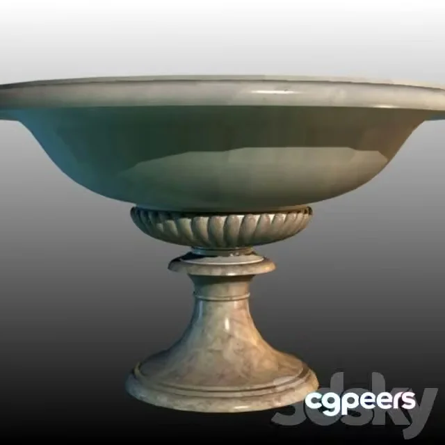3ds Max Free – Marble classical vase