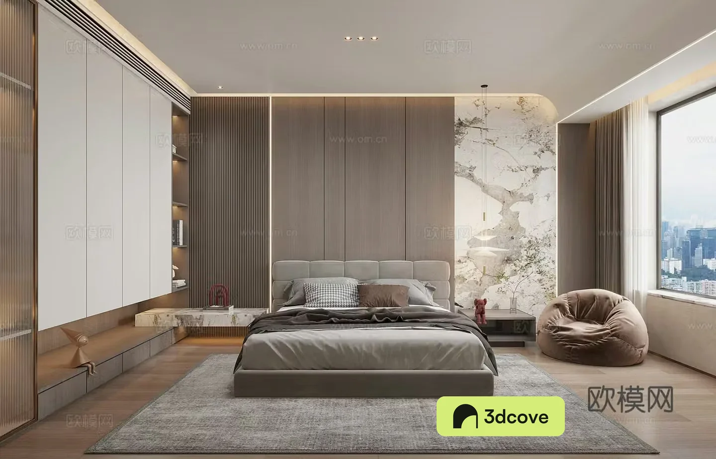 Modern bedroom Italian bedroom