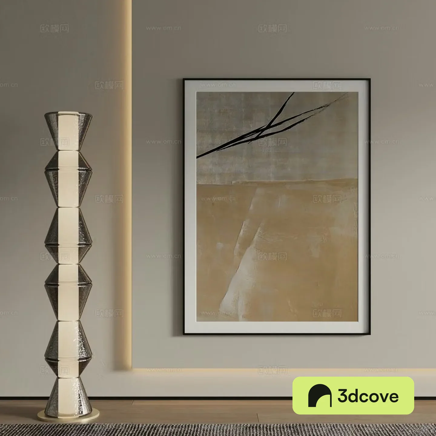 Modern abstract painting decorative painting