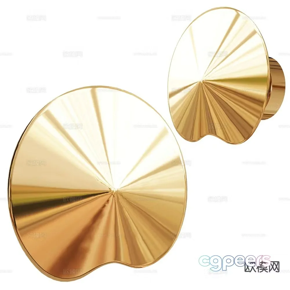 Salto light luxury wall lamp 3d model
