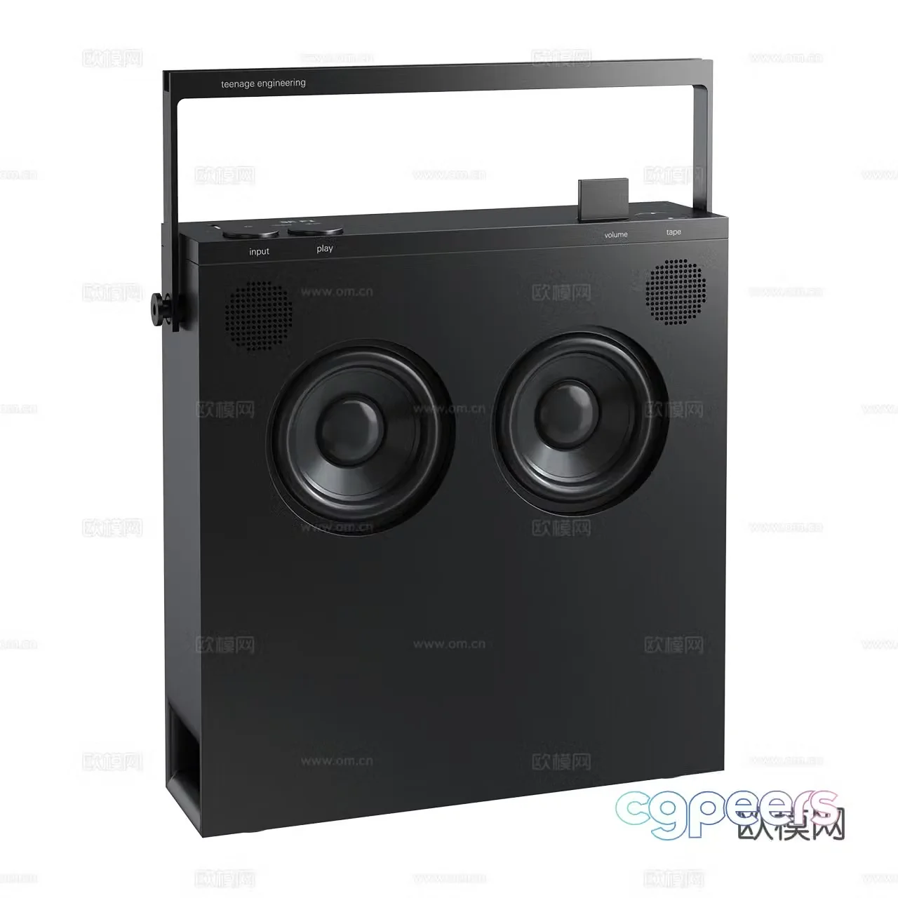 Teenage Engineering Minimalist Speaker 3D Model